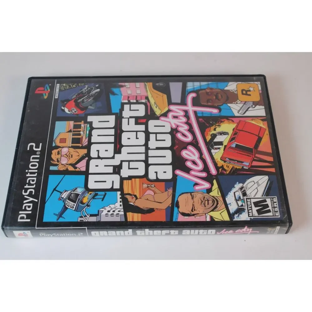 Grand Theft Auto Vice City (Sony Playstation 2, PS2) Authentic, Tested/works